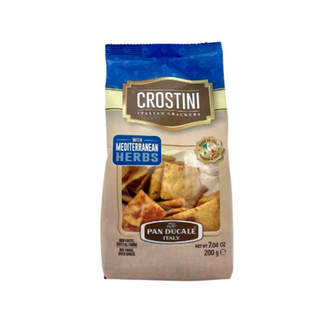 Crostini with Mediterranean Herbs 200 grs - Matter of Taste