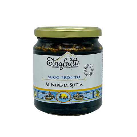 Cuttlefish (Squid) Ink Sauce (Al Nero di Seppia) 9.8 oz - Italy